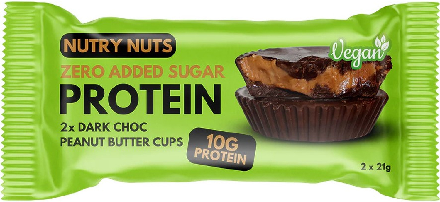 photo NUTRYNUTS Dark Chocolate Peanut NN202 2x21g, 12 Stk.