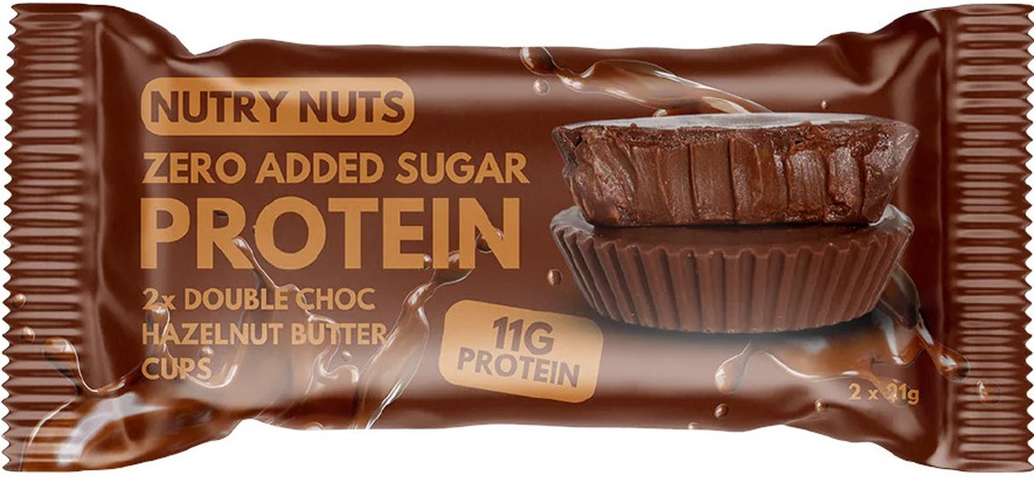 photo NUTRYNUTS Double Chocolate Hazelnut NN204 2x21g, 12 Stk.
