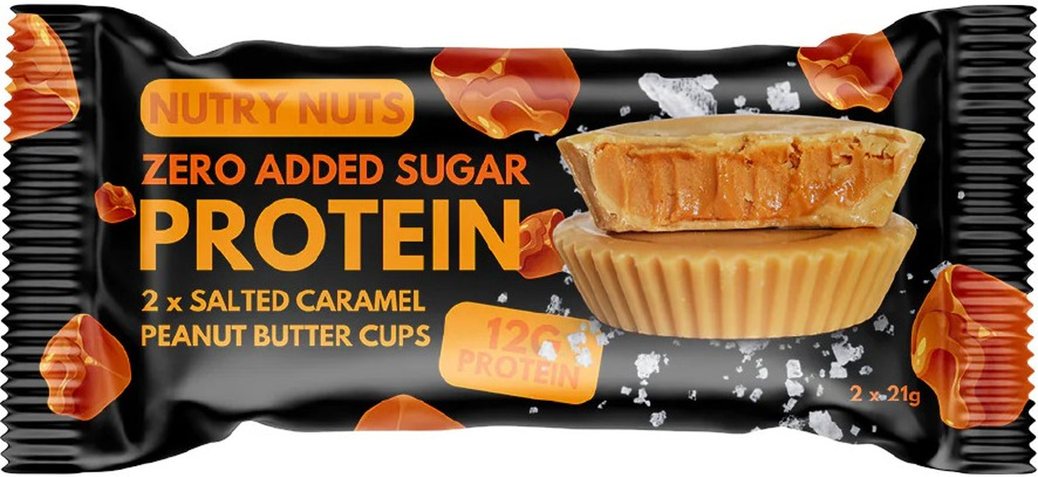 photo NUTRYNUTS Salted Caramel Peanut NN206 2x21g, 12 Stk.