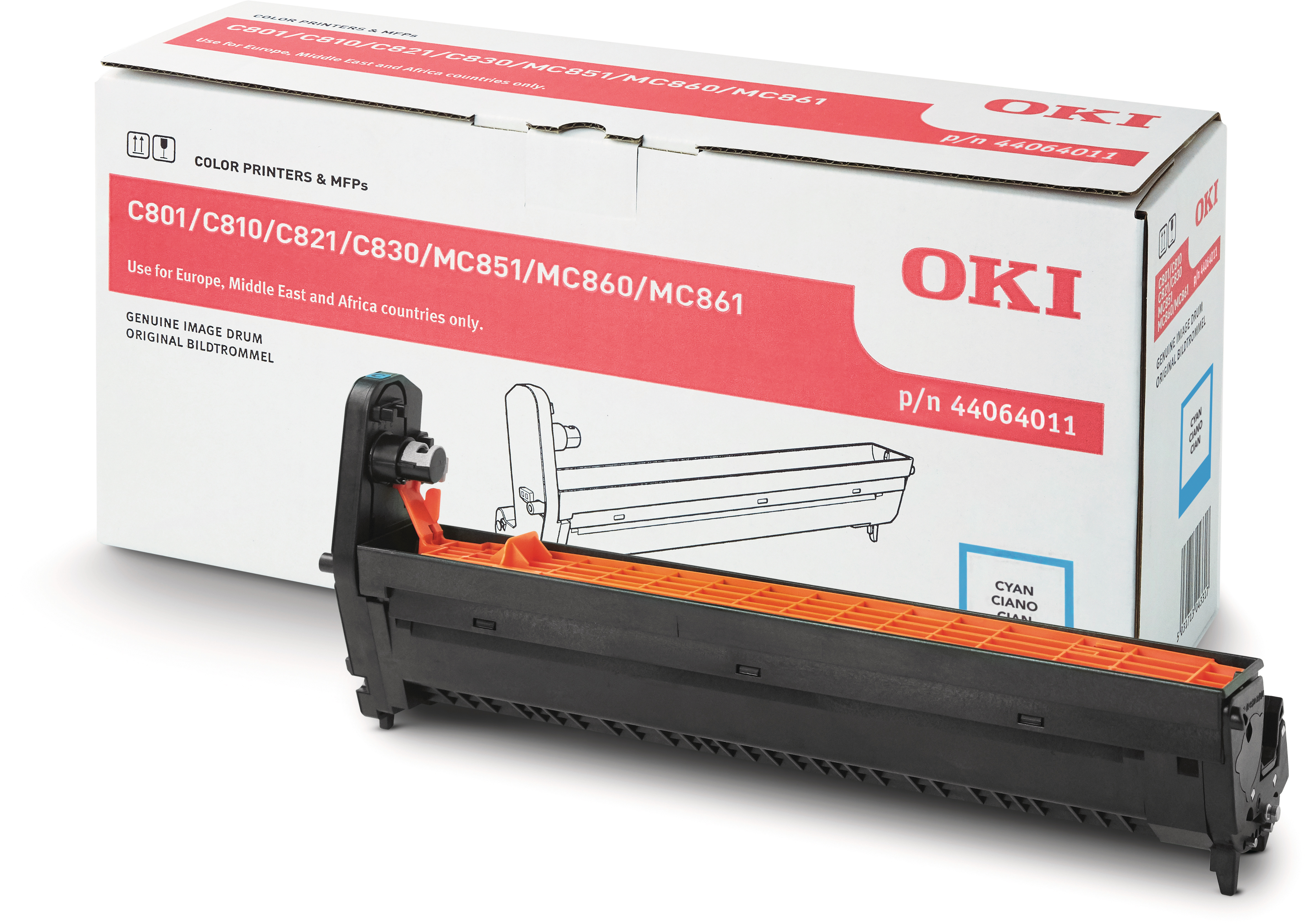 photo OKI Drum cyan 44064011 C810/830 20'000 pages