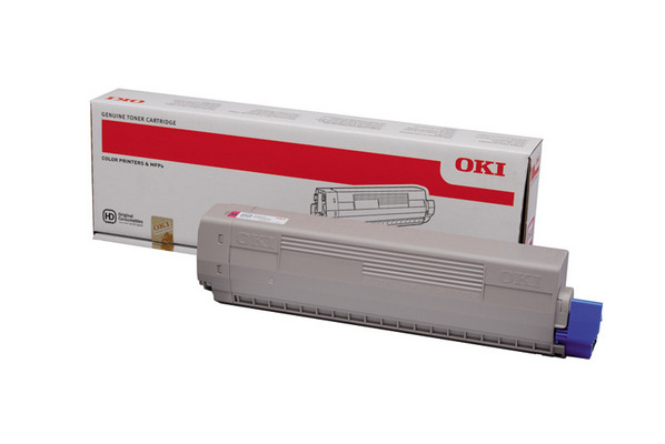 photo OKI Toner magenta 44844614 C822 7300 pages