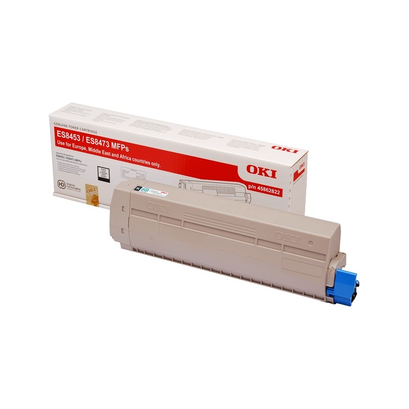 OKI Toner-Modul cyan 45862821 ES8453/ES8473 10'000 Seiten