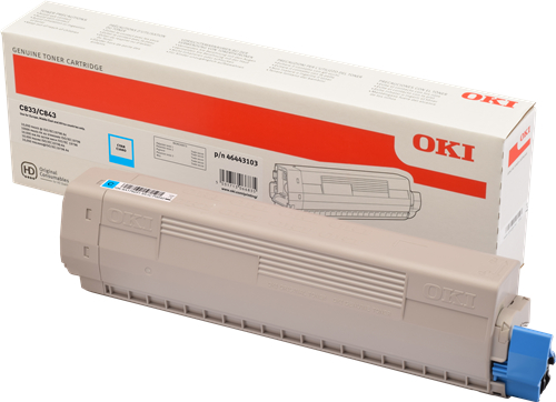OKI Toner cyan 46443119 ES8400 10'000 Seiten