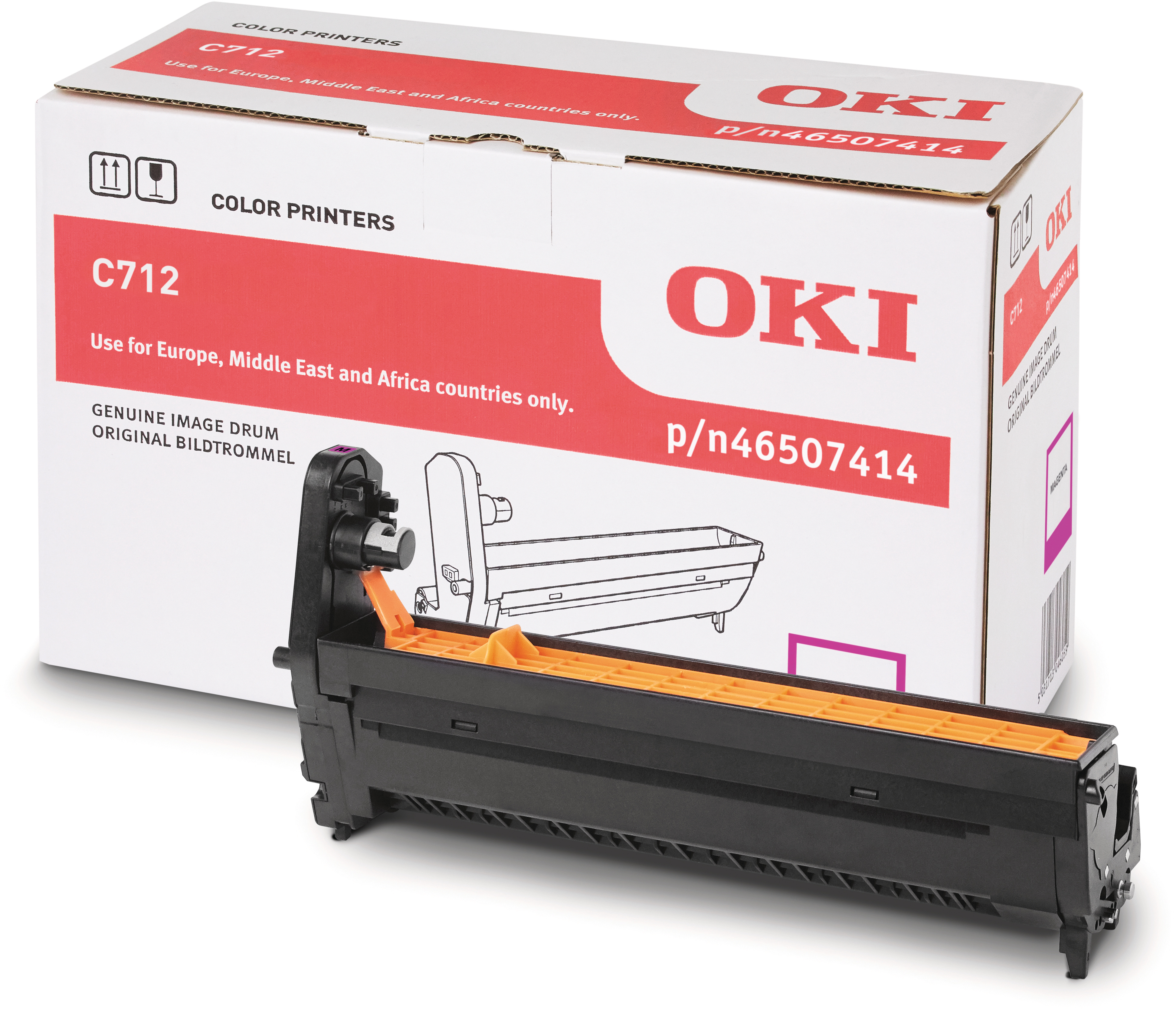 photo OKI Drum magenta 46507414 C712 30'000 pages