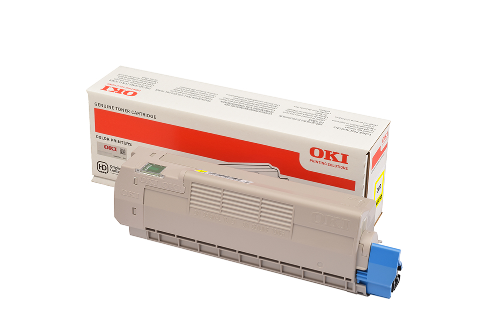 photo OKI Toner yellow 46507505 C612 6000 pages