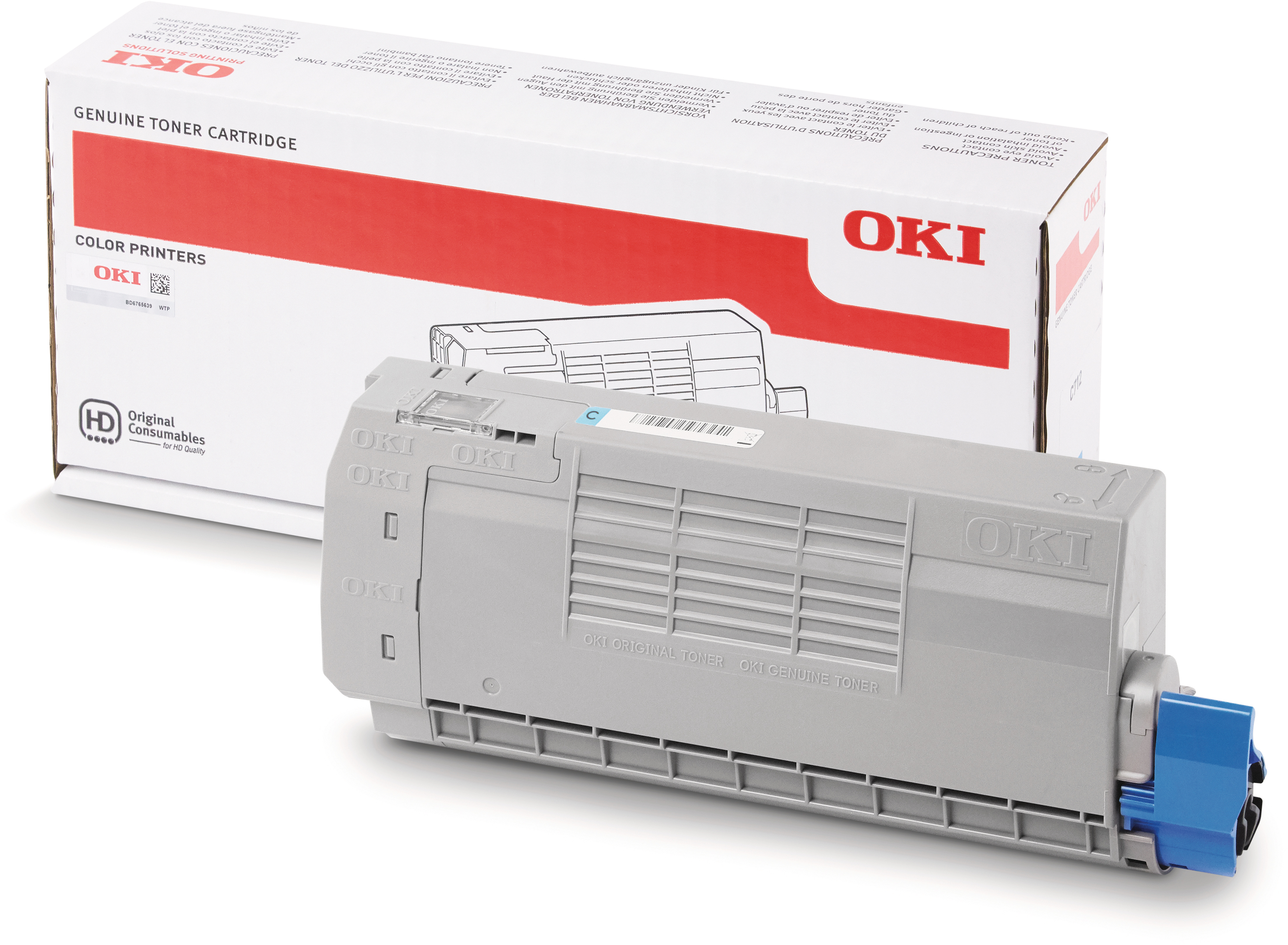 photo OKI Toner cyan 46507615 C712 11'500 pages
