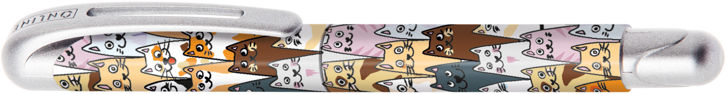ONLINE Rollerball College 12622/3D Fluffy Cats
