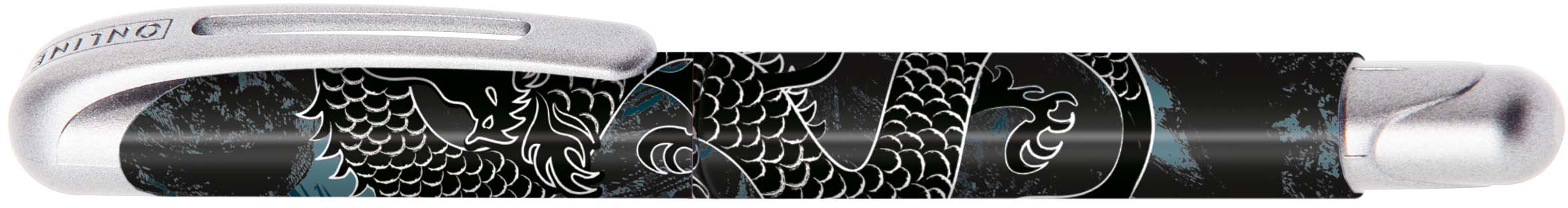 photo ONLINE Rollerball College 0.7mm 12664/3D Black Dragon