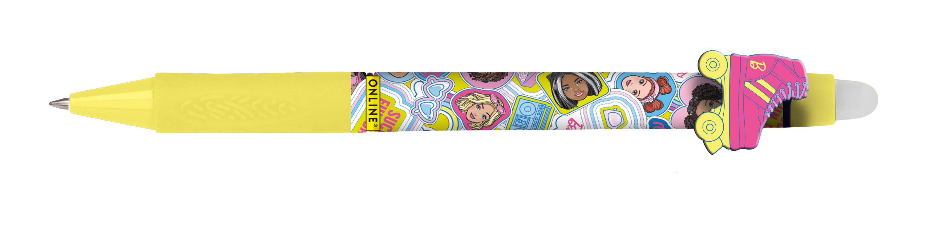 photo ONLINE Stylo Gel magiXX Fun 0.7mm 18106/3D Barbie Ghettoblaster