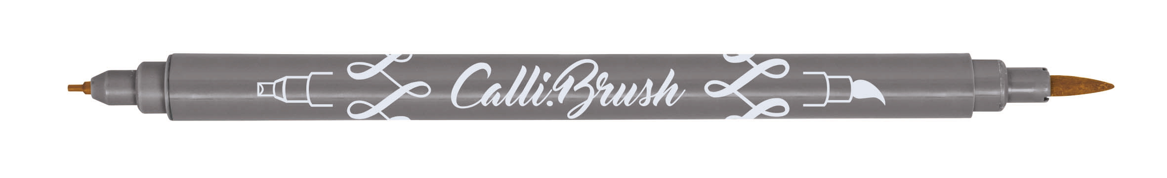 ONLINE Callibrush Pen Double Tip 2mm 19074/6 Maple