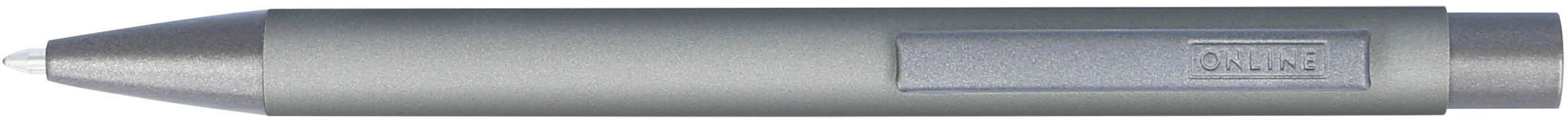 ONLINE Stylo à bille Soft Metal M 21731/3D pure grey