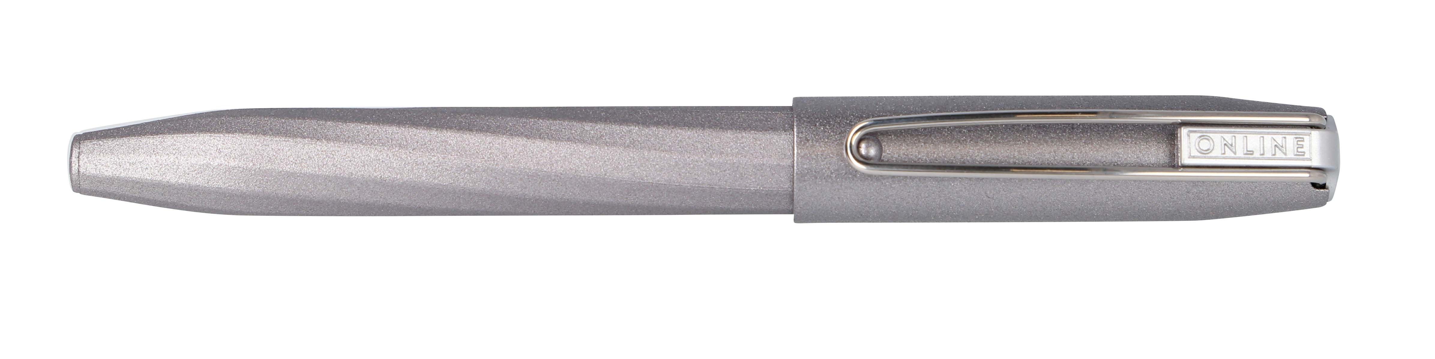 ONLINE Stylo Plume Slope M 26132/3D Metallic Grey M