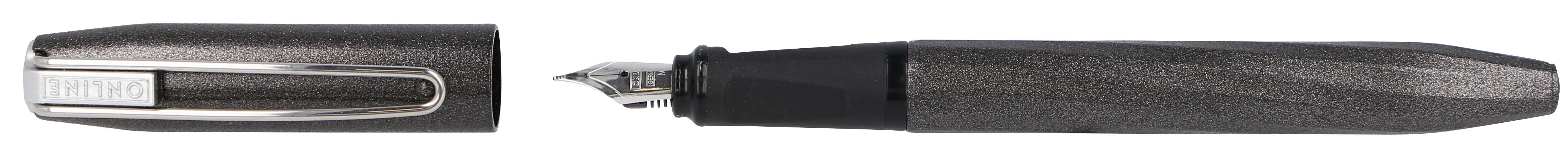 ONLINE Stylo Plume Slope M 26133/3D Metallic Black M