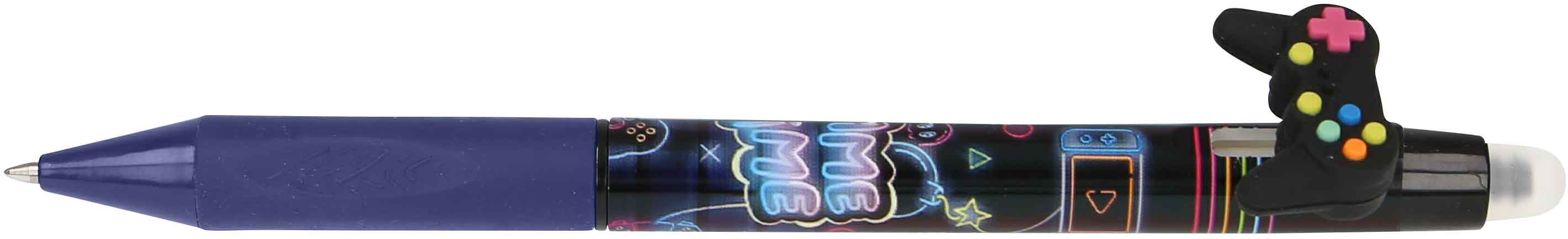 ONLINE Stylo Gel magiXX Game Pad 35408/3D couleuir d'écrire bleu 0.7mm