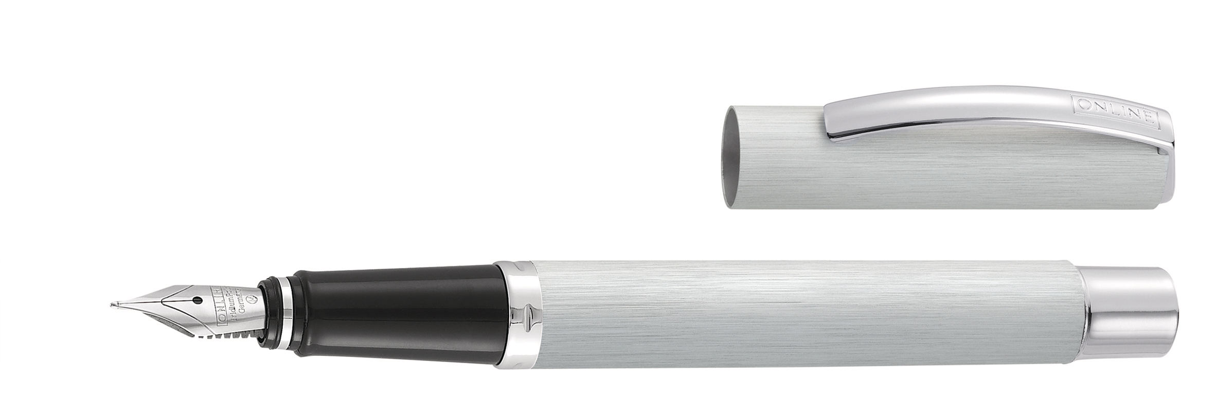 ONLINE Stylo plume 0.5mm 38520 Silver Silver