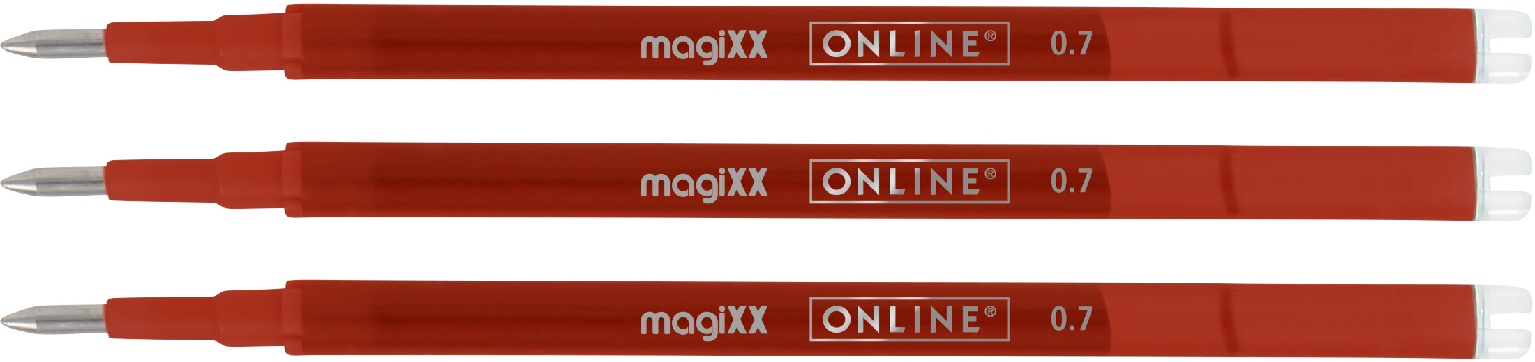 ONLINE Mine Gel MagiXX 40162/3 rouge, Tag-Bag 0.7mm rouge, Tag-Bag 0.7mm