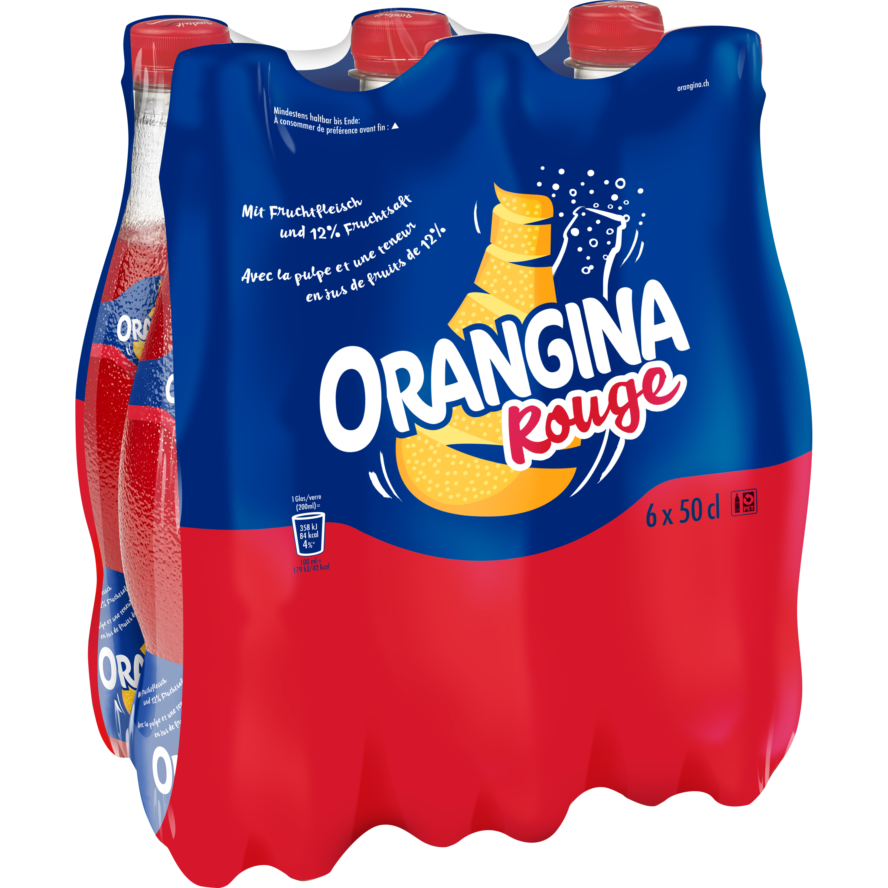 photo ORANGINA Rouge 10003531 50 cl, 6 pcs.
