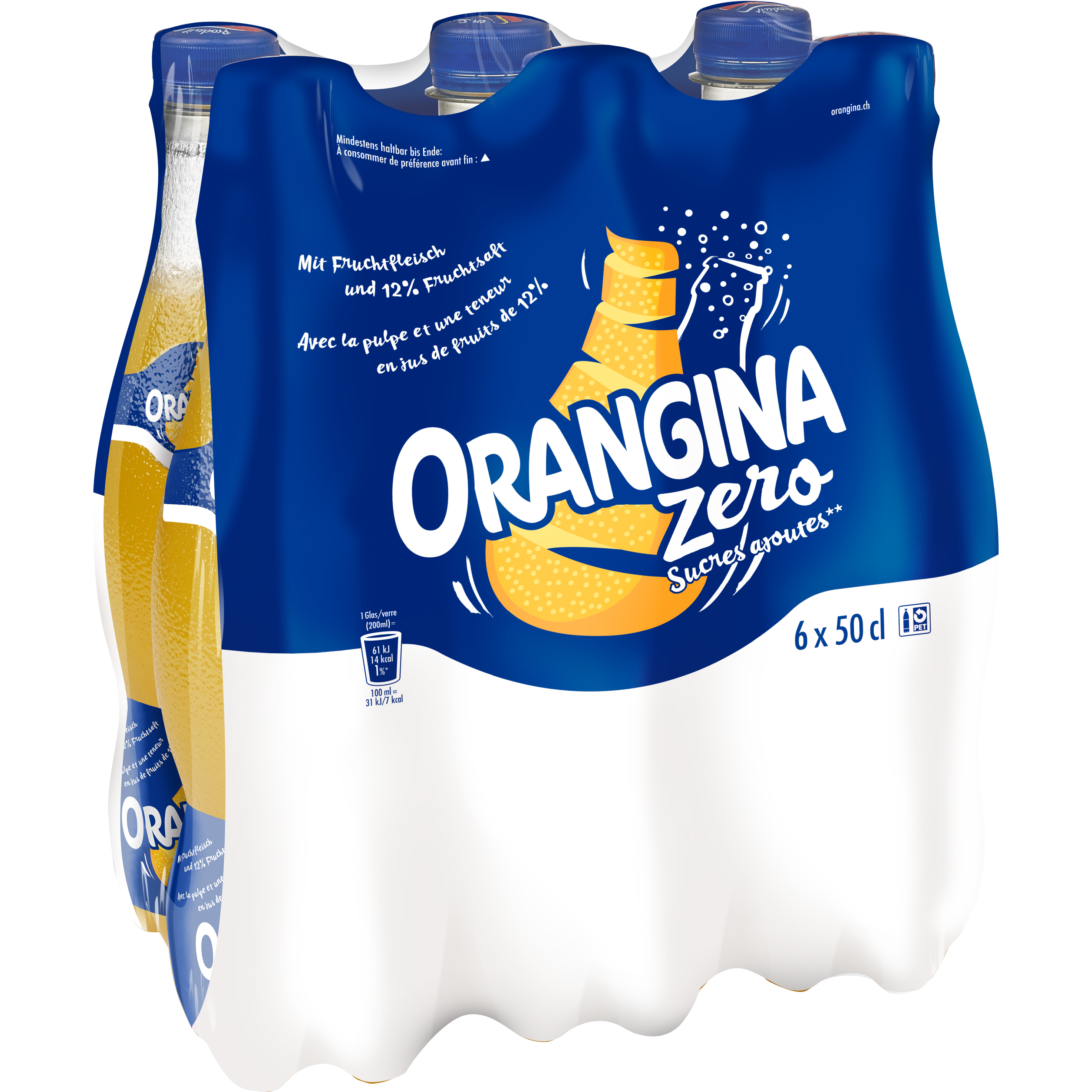 photo ORANGINA Original Zero 10003532 50 cl, 6 pcs.