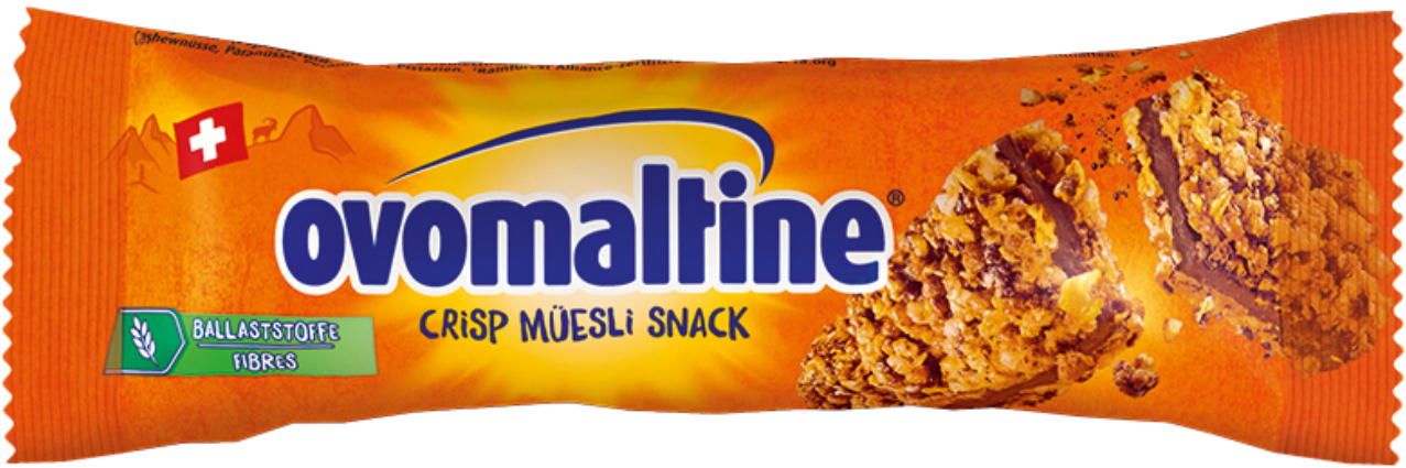 photo OVOMALTINE Crisp Müesliriegel 102185888 25g, 25 pcs.