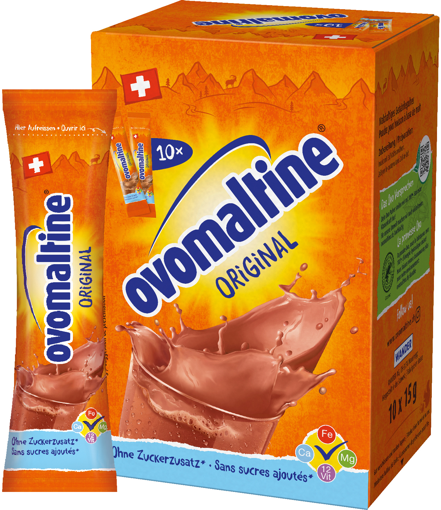 photo OVOMALTINE Orignal 102186439 15g, 10 pcs.