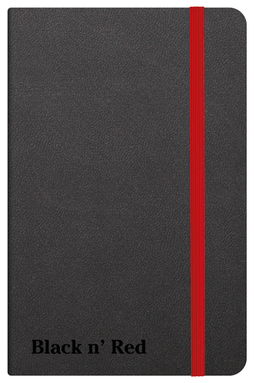 OXFORD Black n'Red Carnet note 400033672 A6, ligné 72 flls.
