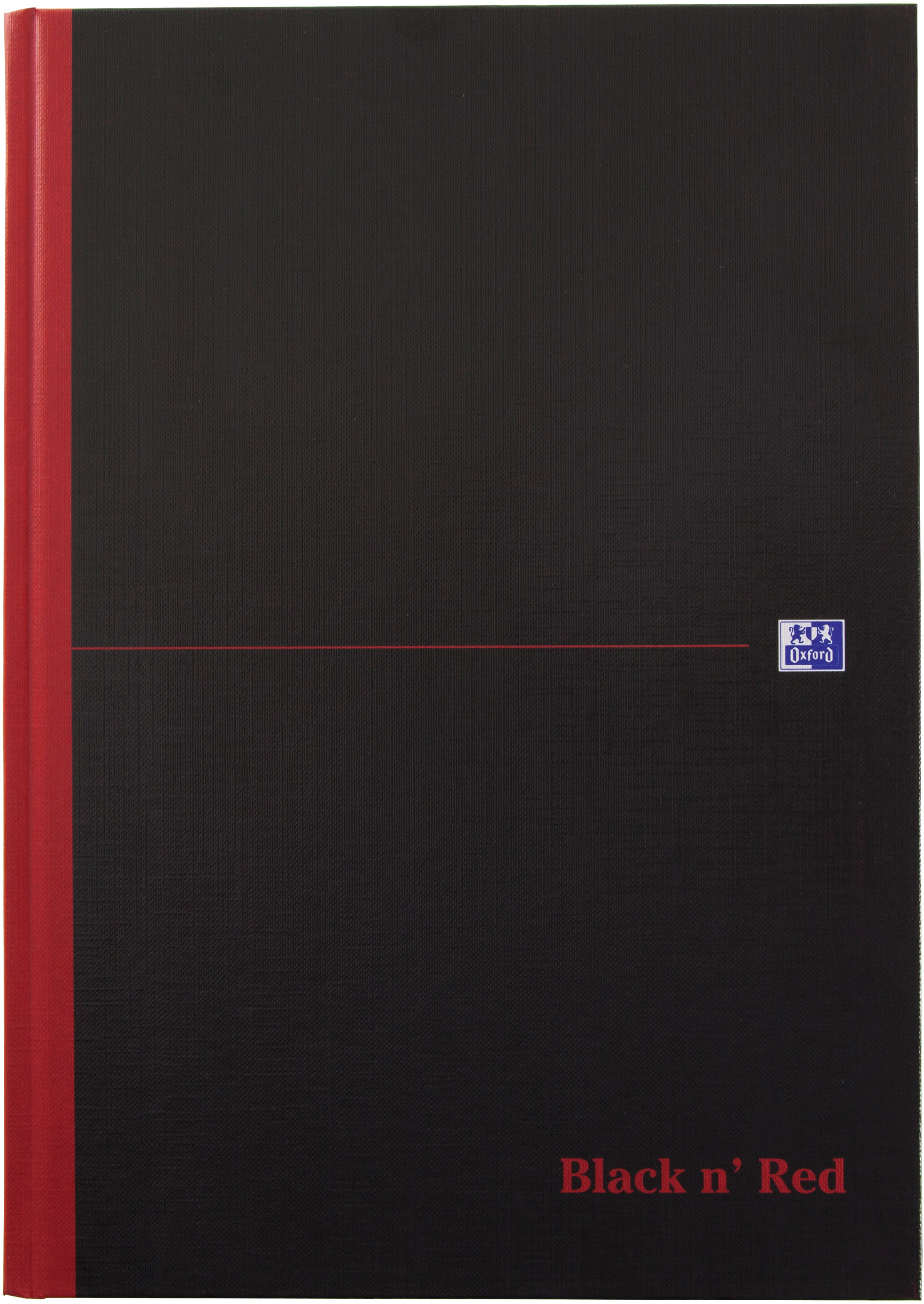 OXFORD Buch Black 'n Red A4 400047606 ligné, 90g 96 flls.