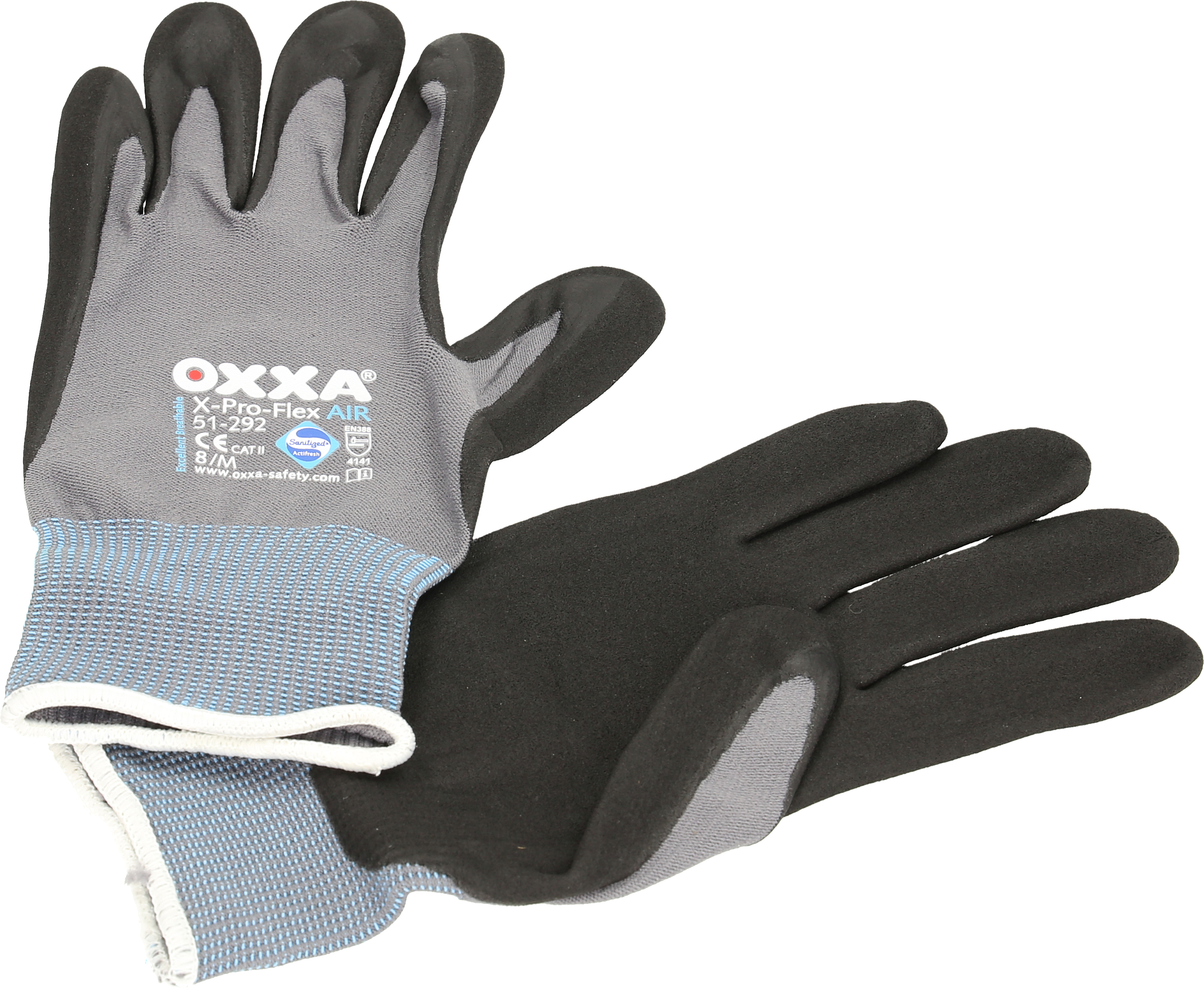 photo OXXA Gant Pro-Flex Air Gr. M 51.292.08 Nylon, noir microf.