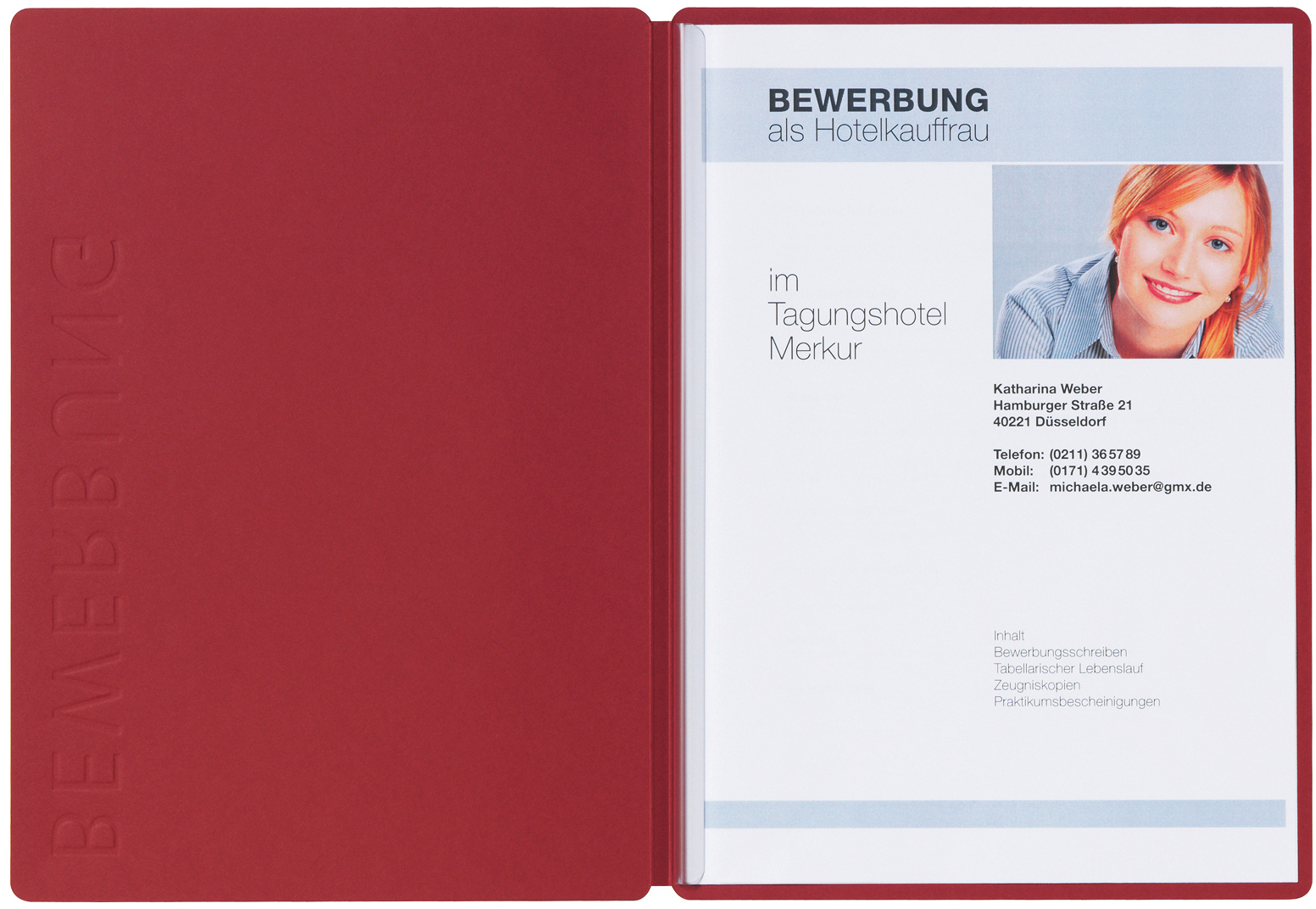 PAGNA Dossier de canditat. A4 22006-01 rouge allemand rouge allemand