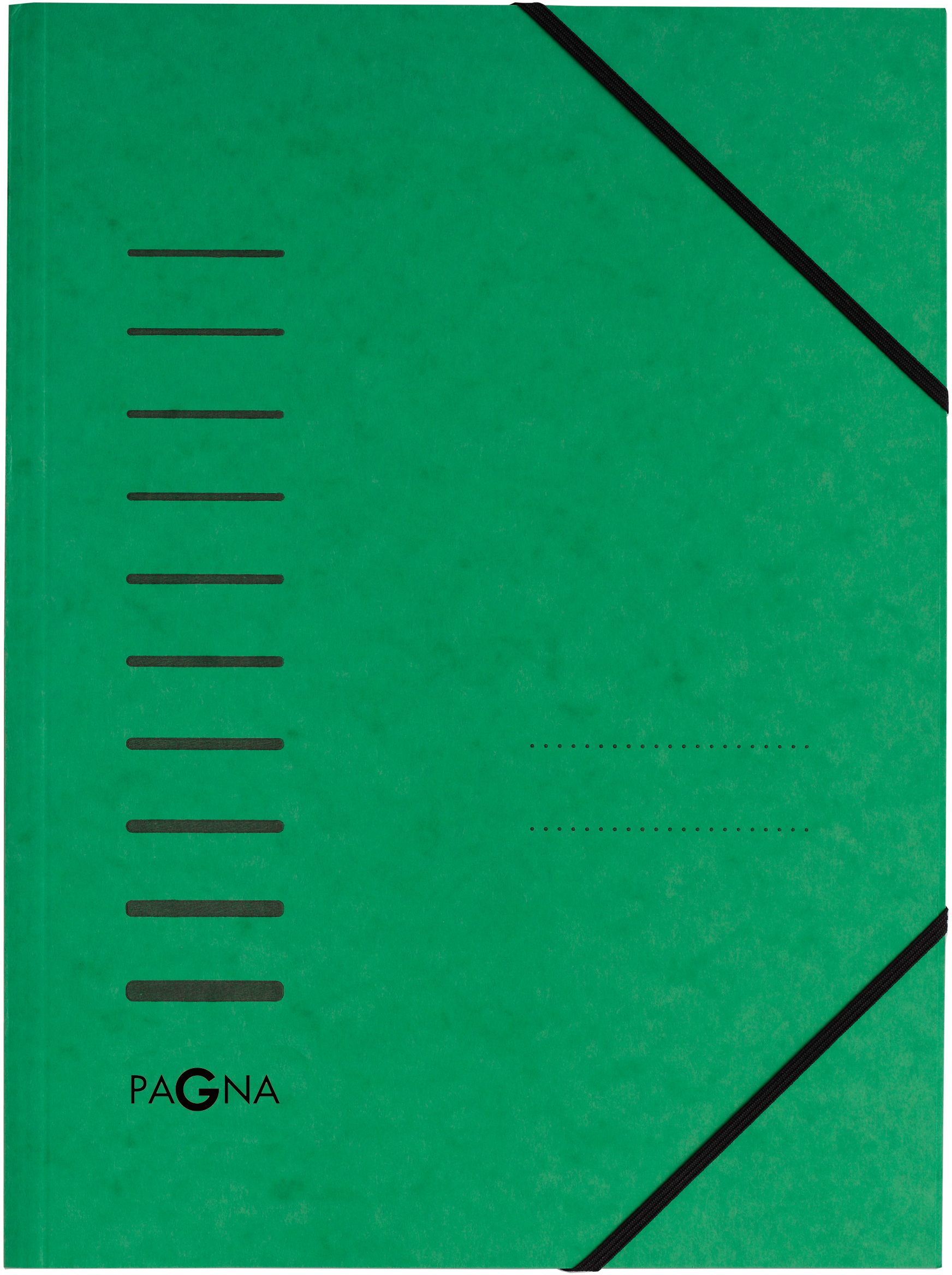 PAGNA Pochette à élastique A4 24001-03 vert vert
