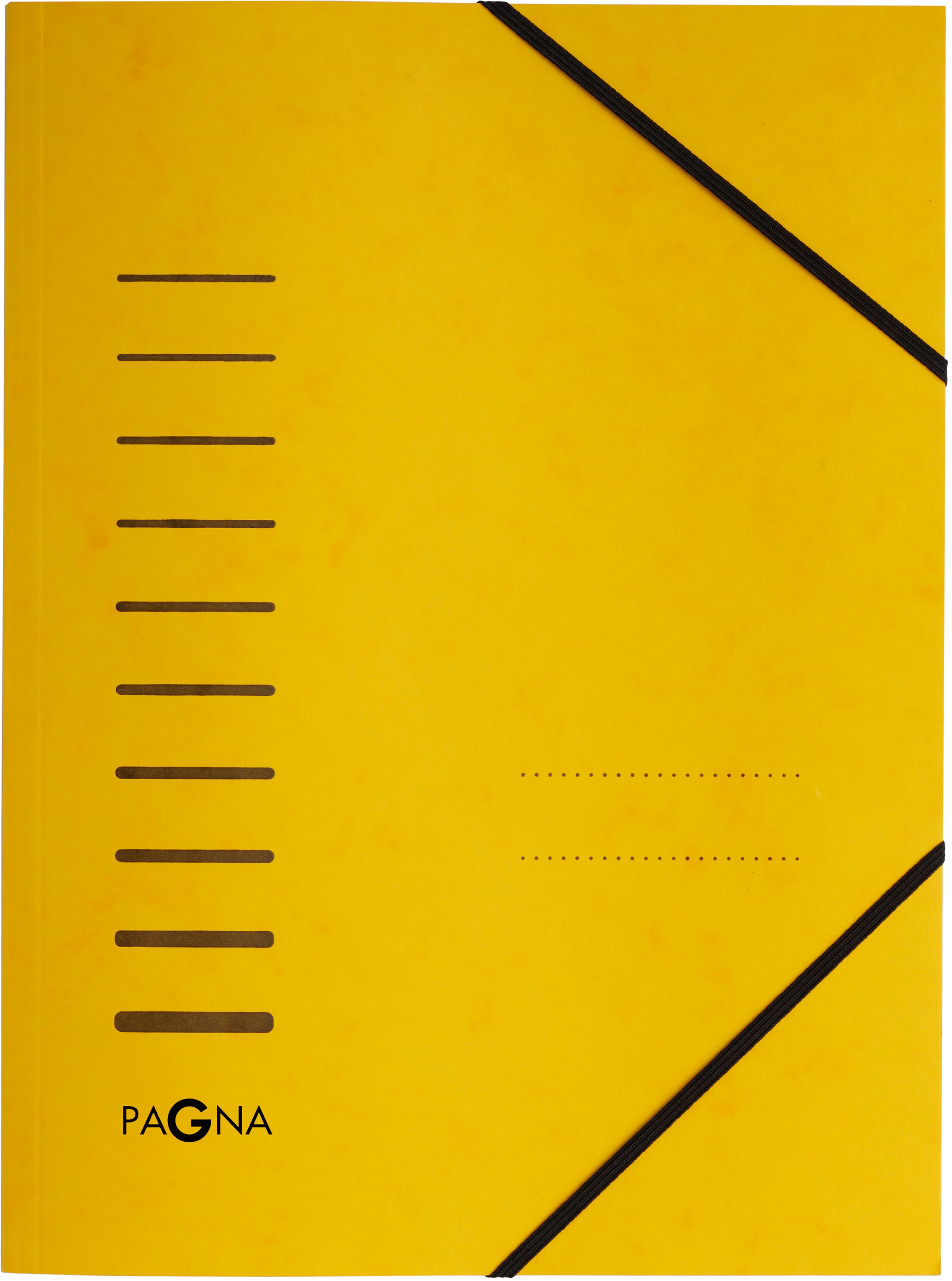 PAGNA Pochette à élastique A4 24001-05 jaune jaune