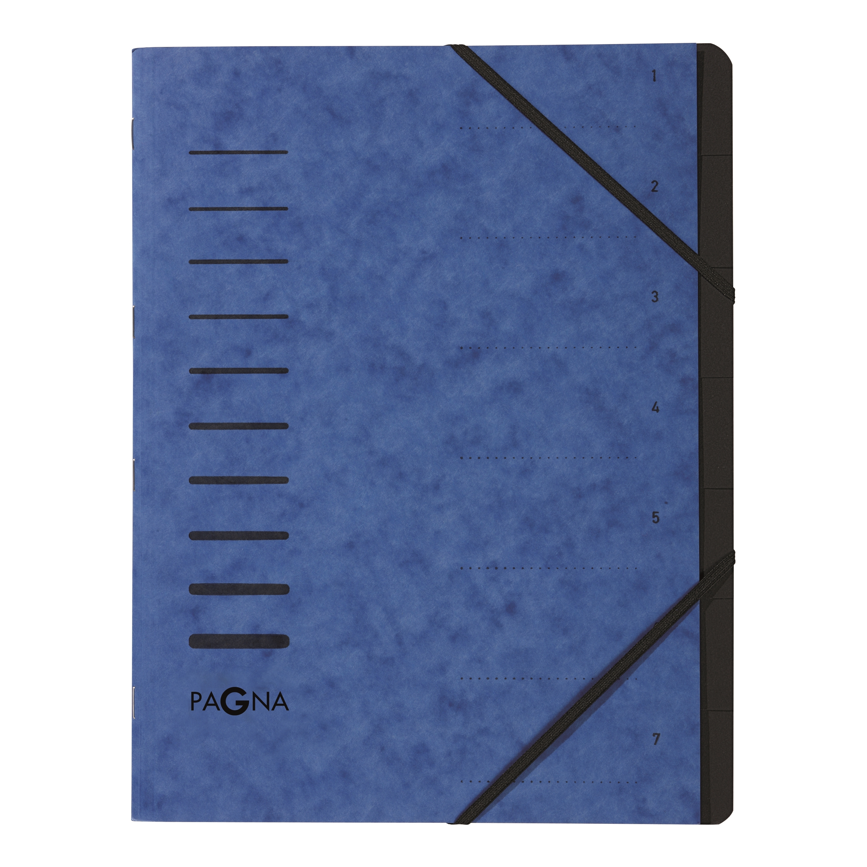 PAGNA Dossier de collection 40058-02 bleu 7 pcs.