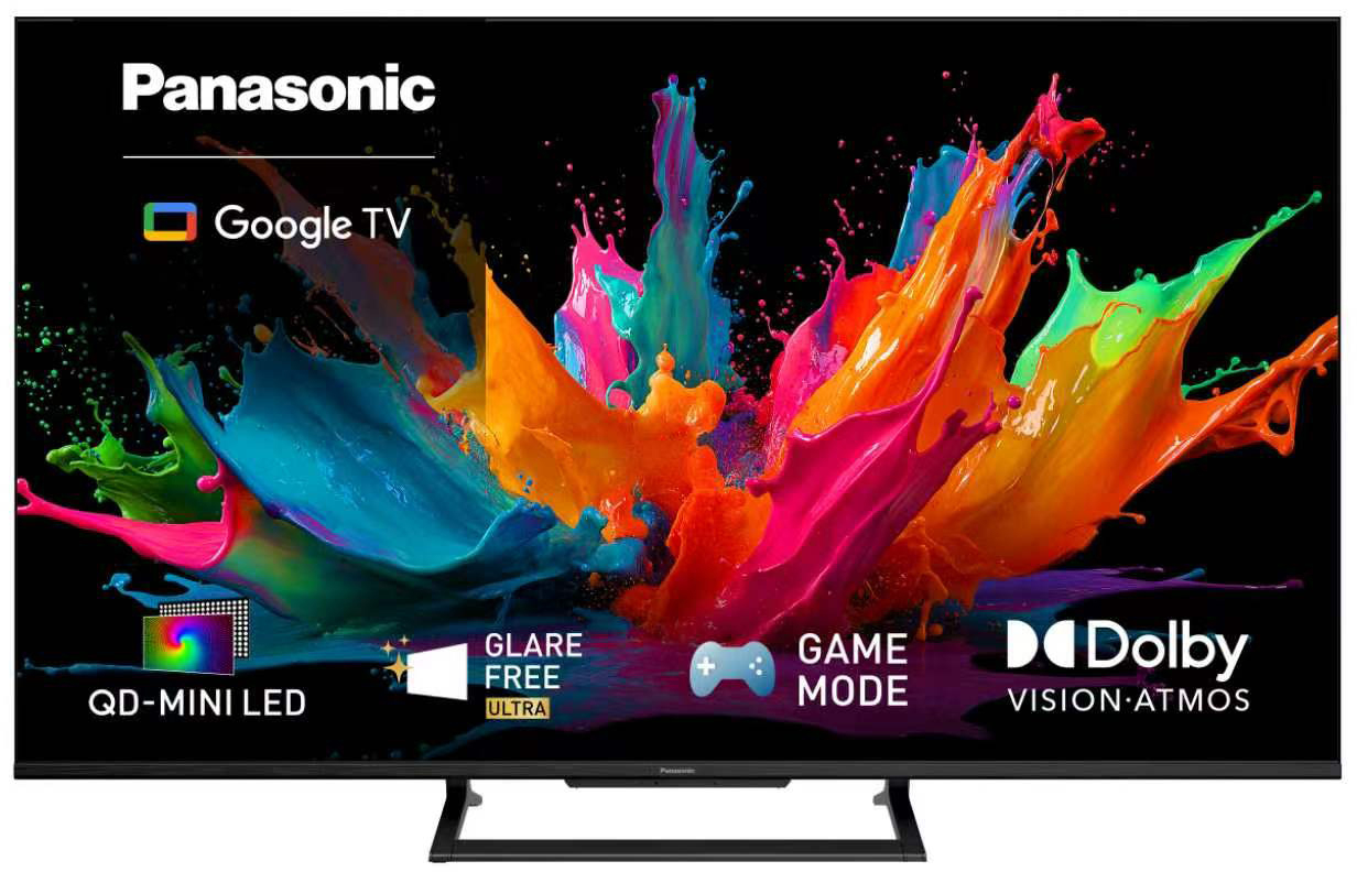 PANASONIC 65 Inch 4K UHD QD-Mini LED TN-65W90CEZS Google TV, 60 Hz