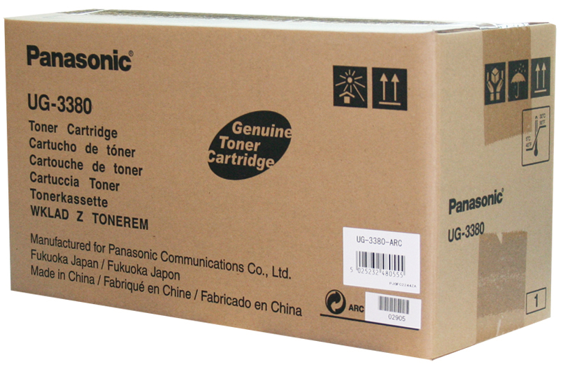 photo PANASONIC Cartouche toner noir UG-3380-AGC Fax UF-585 8000 pages