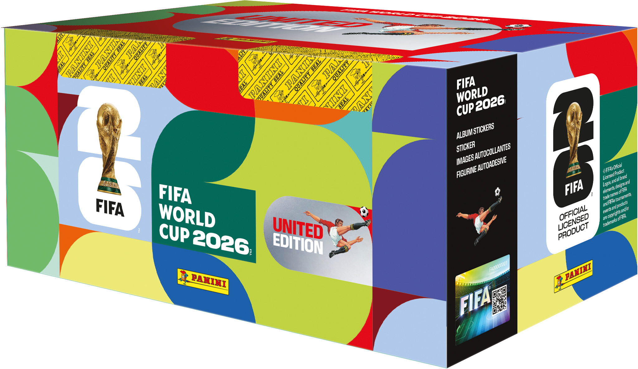photo PANINI FIFA WM 2026 005460B7B Sticker 100 pièces