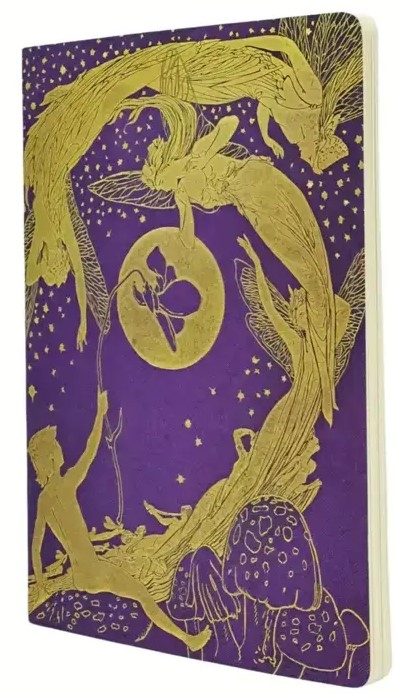 photo PAPERBLANKS Cahier A6 CBD6284 Fée Violette blanco 80 p.