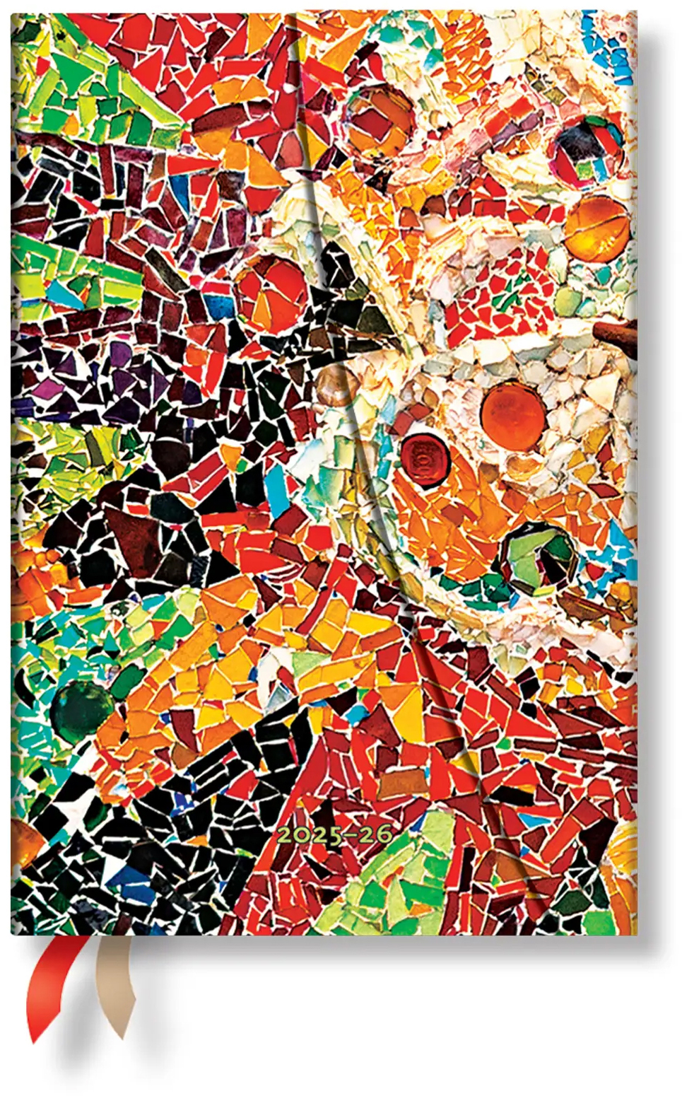 photo PAPERBLANKS Agenda Gaudis Sonne Mini 25/26 DD0529-3 1S/2P 18M AL HOR HC 9.5x14cm
