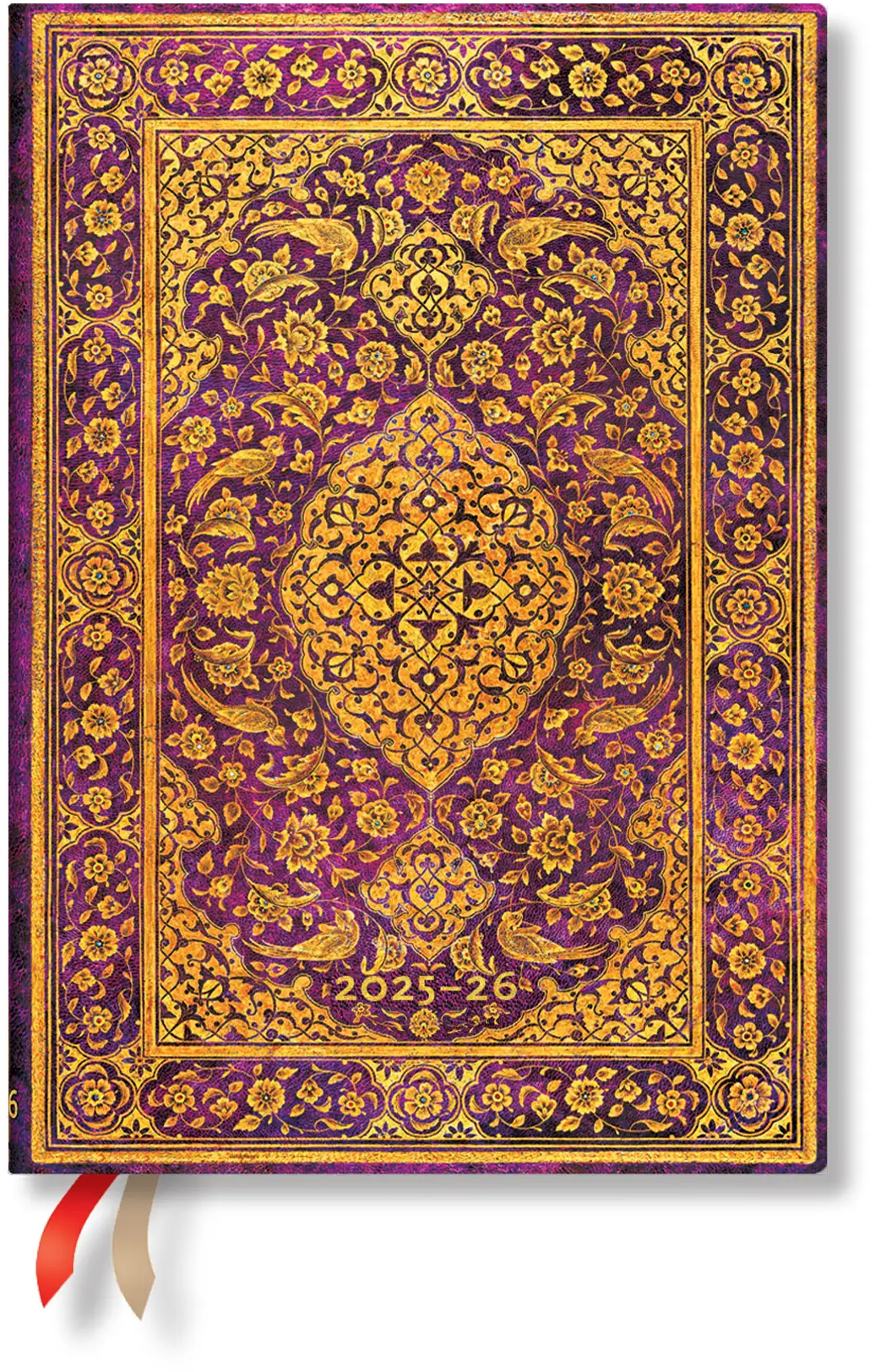 photo PAPERBLANKS Agenda Obstgarten Midi 25/26 DD0537-8 1S/2P 18M AL HOR HC 13x18cm
