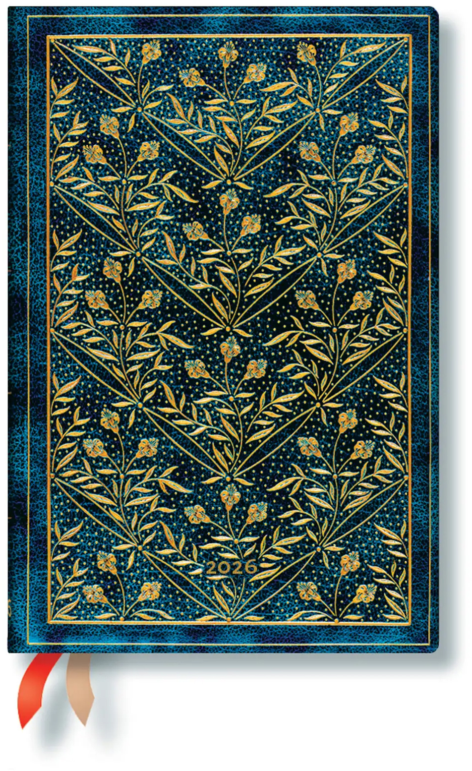 photo PAPERBLANKS Agenda Wildblumen 2026 DD0551-4 1J/1P TAG Mini HC AL 9.5x14cm