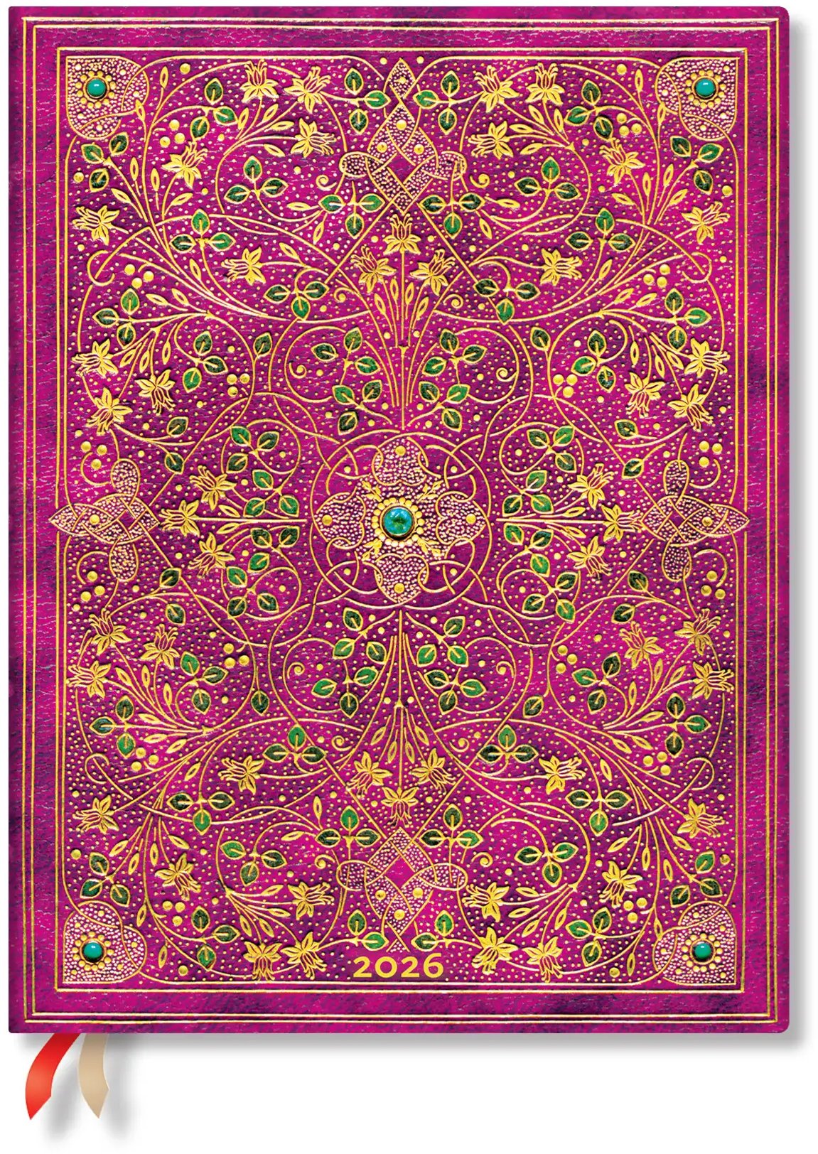 photo PAPERBLANKS Agenda Diamant. Thron. 2026 DD0645-0 1S/2P VER Ultra HC AL 18x23cm