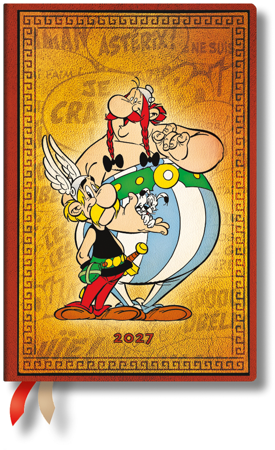 photo PAPERBLANKS Agenda Asterix & Obelix 2027 DD1743-2 1S/2P HOR Mini HC AL 9.5x14cm