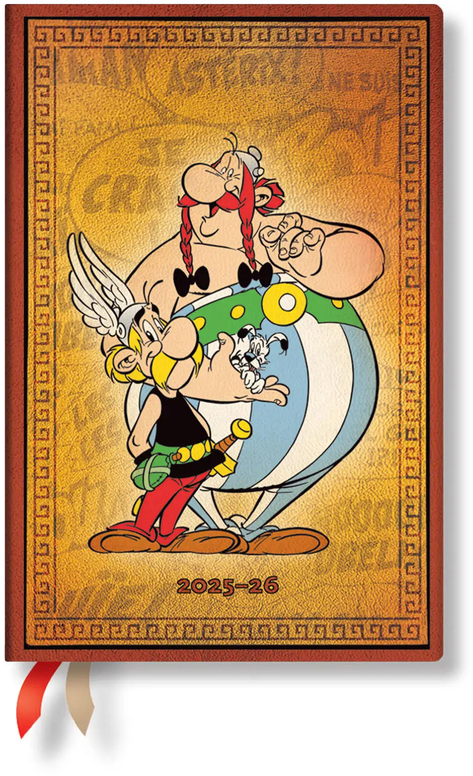 photo PAPERBLANKS Agenda Astérix Mini 25/26 DF0862-1 1S/2P 13M FR HOR HC 9.5x14cm