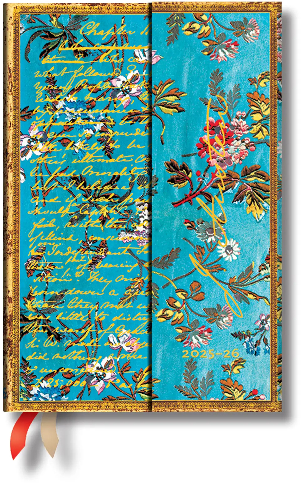 photo PAPERBLANKS Agenda Persuasion Mini 25/26 DF0864-5 1S/2P 13M FR HOR HC 9.5x14cm