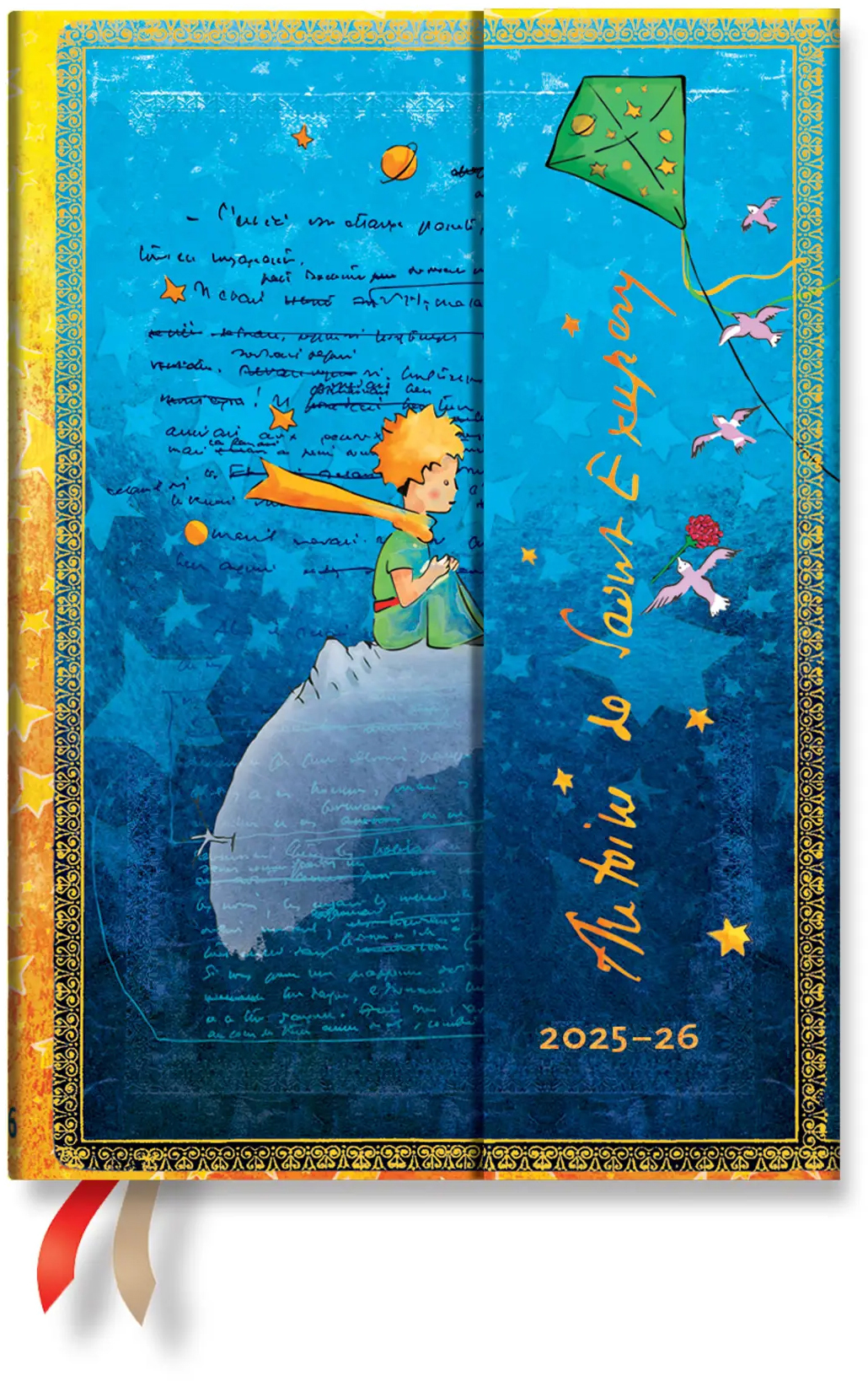 photo PAPERBLANKS Agenda Petit Prince Midi 25/26 DF0870-6 1S/2P 13M FR HOR HC 13x18cm