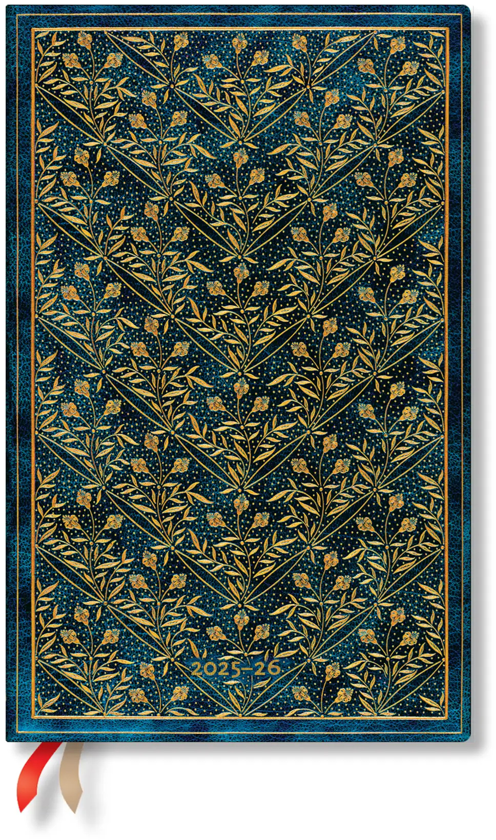 photo PAPERBLANKS Agenda Fleurs Sauv. Maxi 25/26 DF0875-1 1S/2P 13M FR VER HC 13.5x21cm