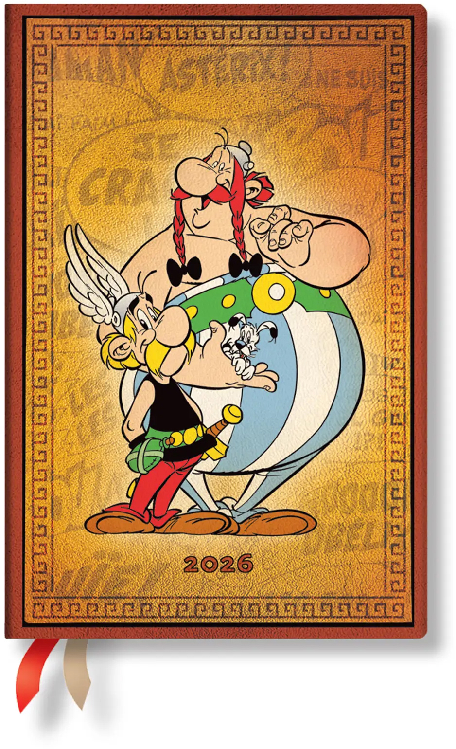 photo PAPERBLANKS Agenda Astérix & Obélix 2026 DF0882-9 1S/2P HOR Mini HC FR 9.5x14cm