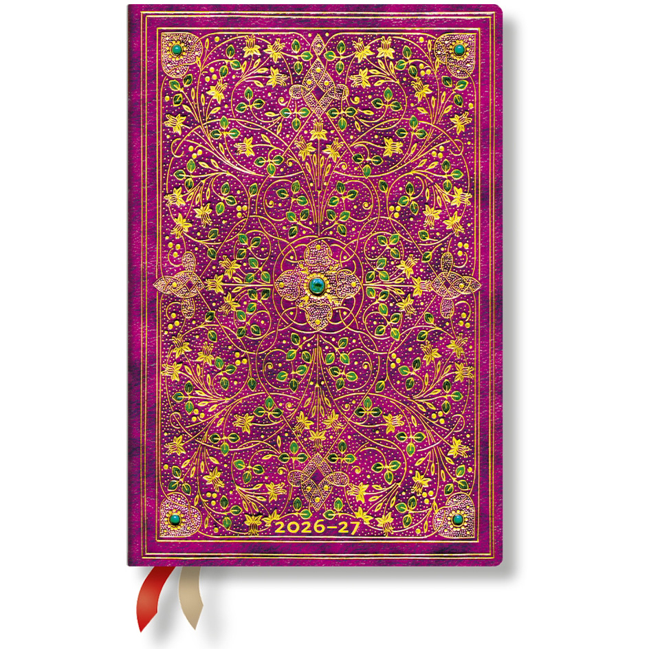 photo PAPERBLANKS Agenda Jubilé Diam. Mini 26/27 DF2021-0 1S/2P 13M FR HOR HC 9.5x14cm