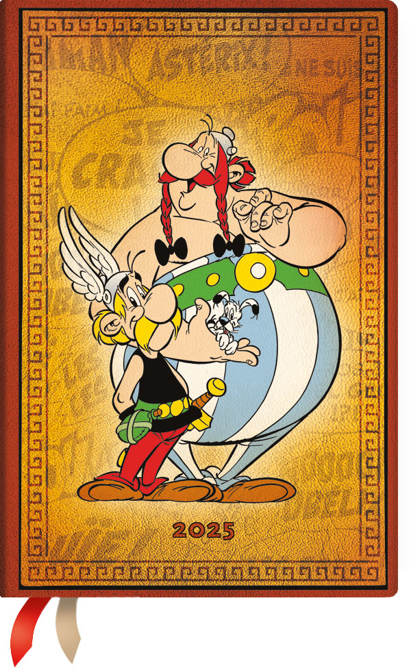 PAPERBLANKS Agenda Asterix & Obelix 2025 DHD5990 1S/1P VSO Mini HC DE 14x9.5cm