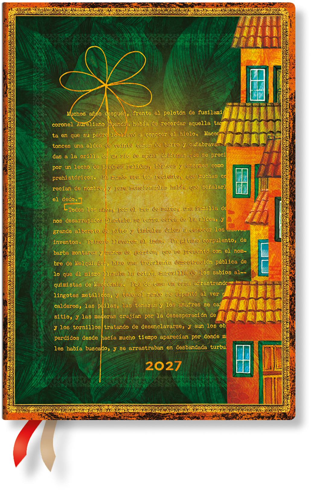 photo PAPERBLANKS Agenda Einsamkeit 2027 FD1857-6 1S/2P HOR Midi SC AL 13x18cm