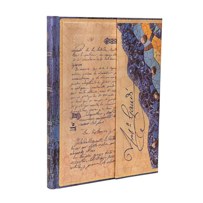 photo PAPERBLANKS Carnet Ultra PB9779-2 Manuscrit de Reus blanco 144 p