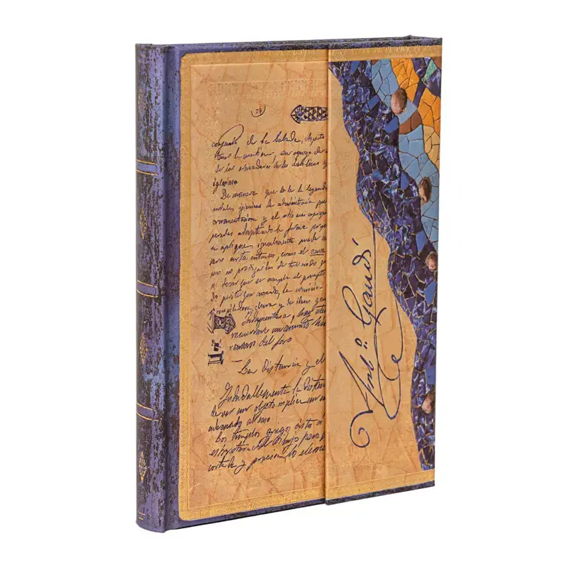 photo PAPERBLANKS Carnet Midi PB9781-5 Manuscrit de Reus blanco 144 p